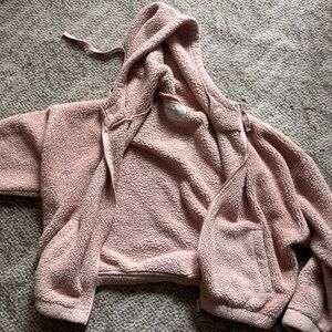 Aeropostale Blush Sherpa Jacket